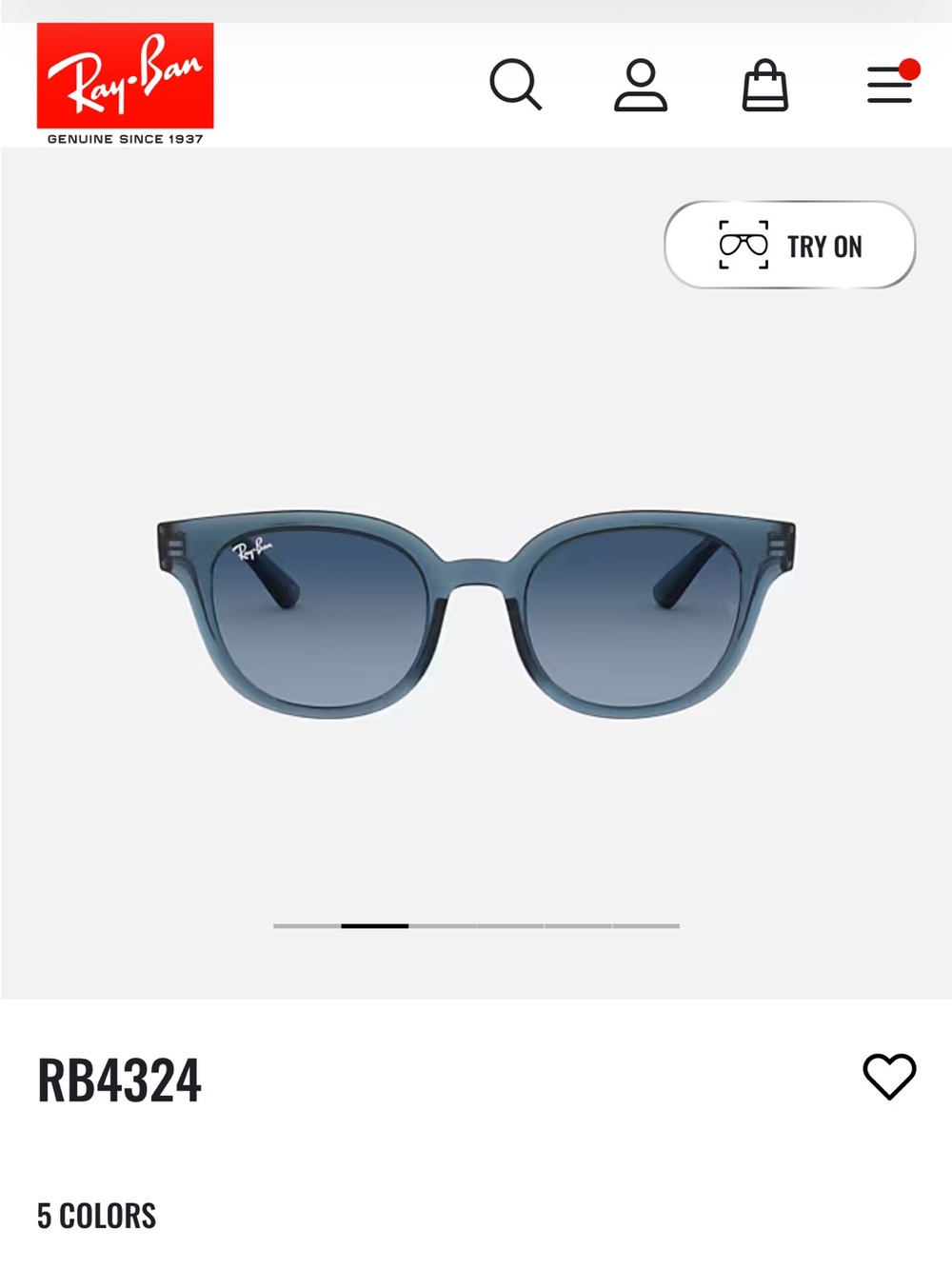 Rayban 4324 Sunglasses